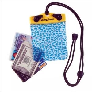 NWT dry pak waterproof alligator swim wallet